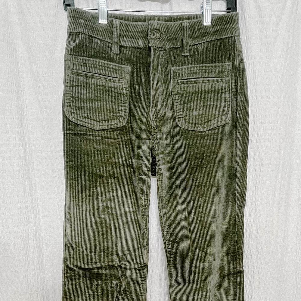 Flared Corduroy Pants